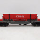 Lionel 6-16676 O Gauge Chicago Burlington & Quincy Coal Dump Car EX/Box