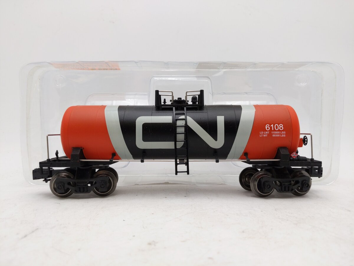 Menards 279-6742 O Canadian National Tank Car #6108 EX/Box