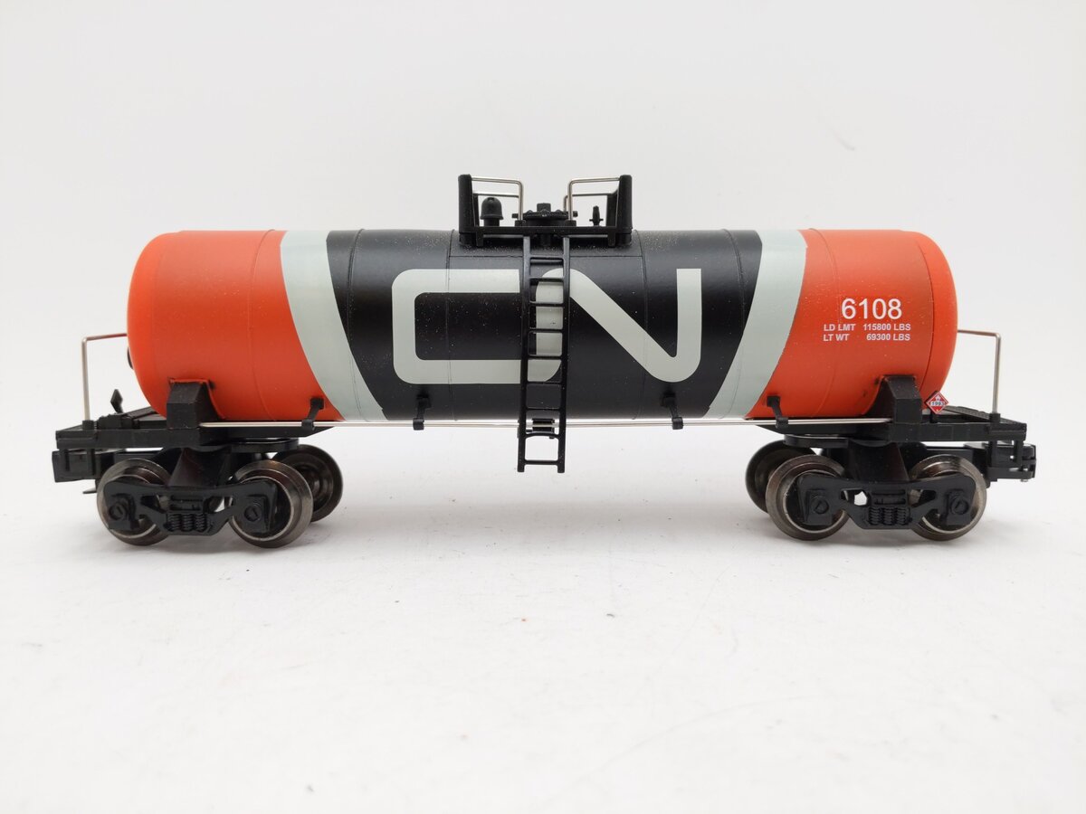 Menards 279-6742 O Canadian National Tank Car #6108 EX/Box