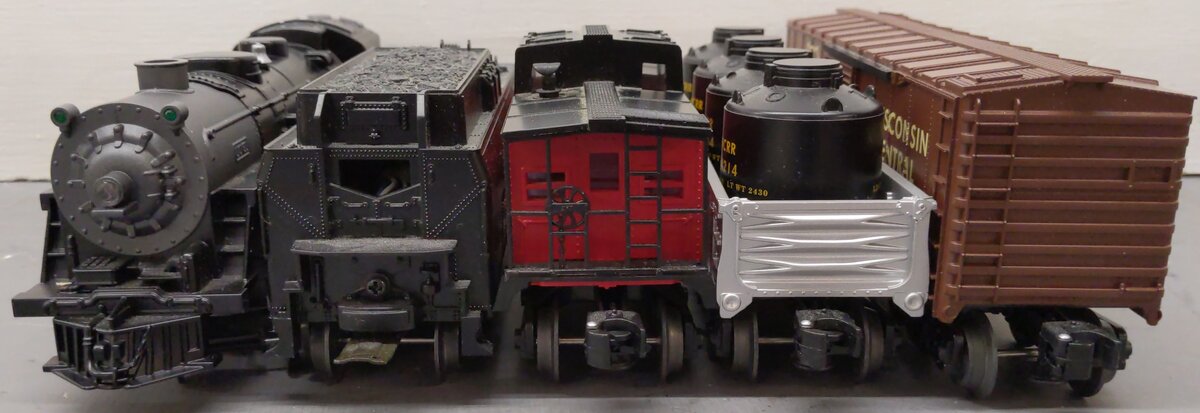 Lionel 6-31986 Wisconsin Central Highball O Gauge Steam Freight Train Set EX/Box