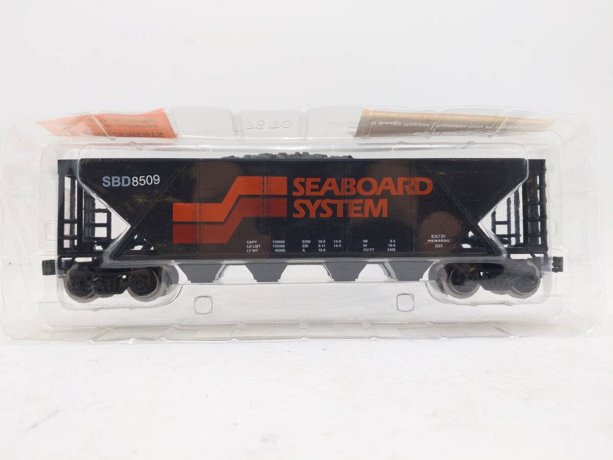 Menards 279-3574 Seaboard Coal Hopper Car #8509 NIB