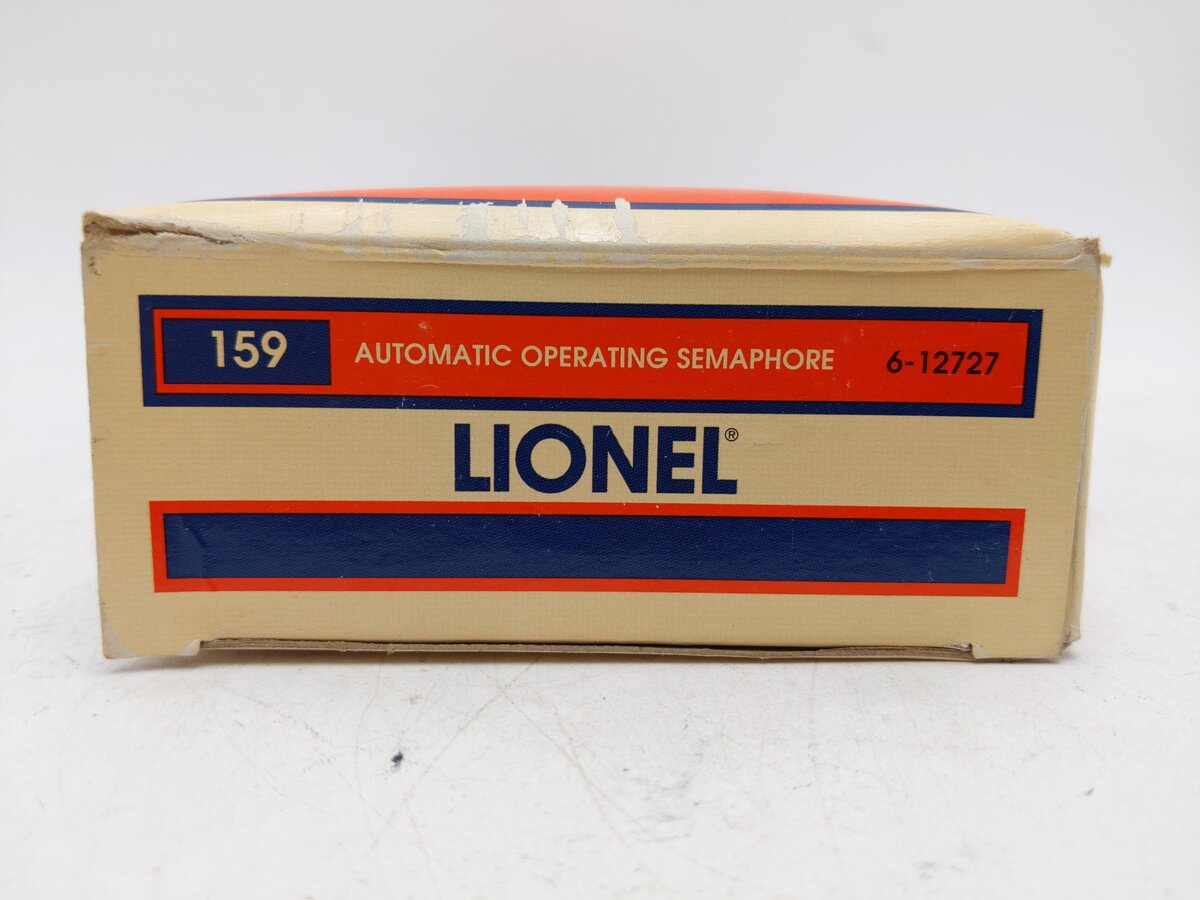Lionel 6-12727 O and O27 Gauge Automatic Operating Semaphore Signal EX/Box