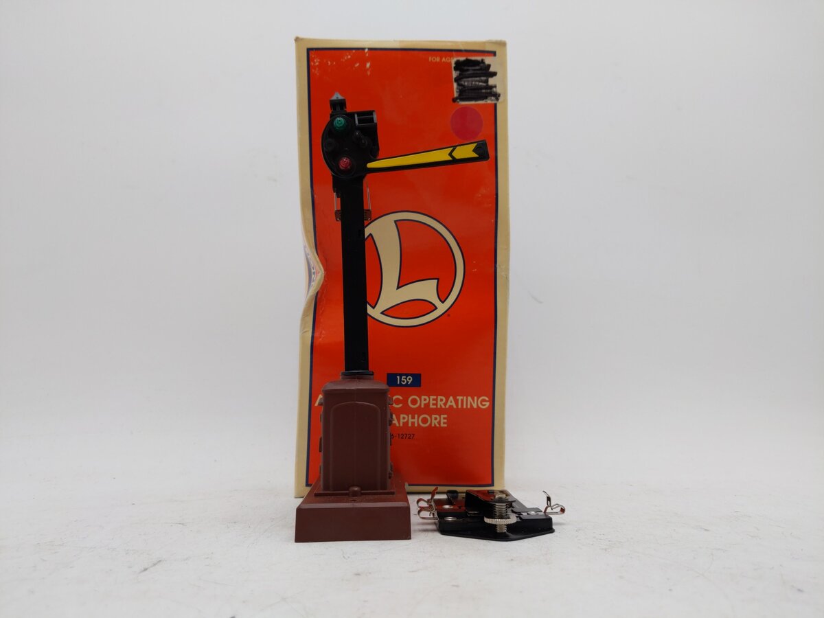 Lionel 6-12727 O and O27 Gauge Automatic Operating Semaphore Signal EX/Box
