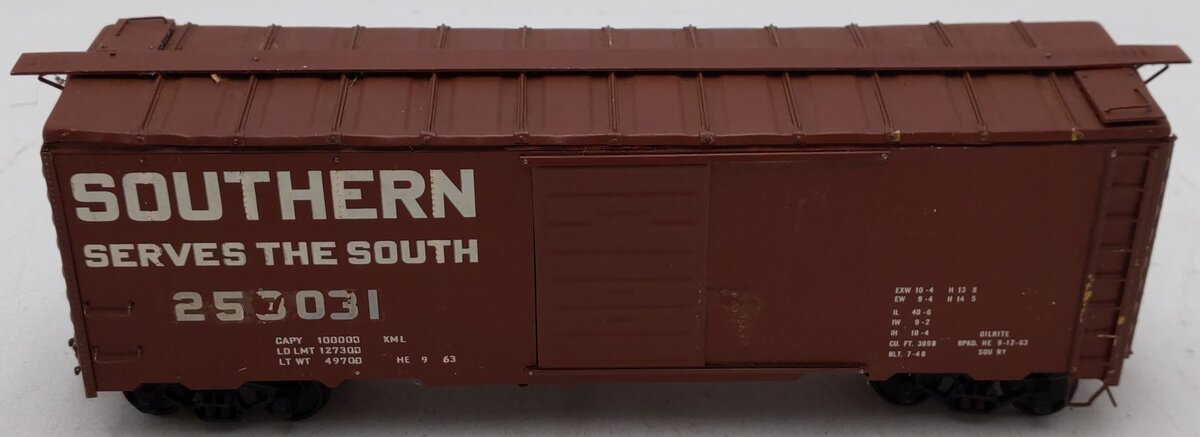 O Scale 2 Rail Southern Railway Custom Box Freight Car #258031