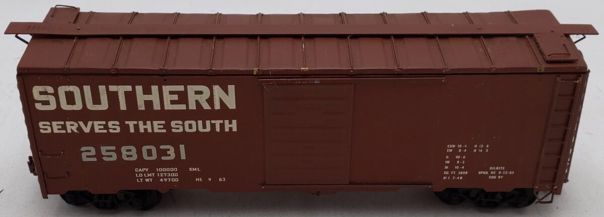 O Scale 2 Rail Southern Railway Custom Box Freight Car #258031