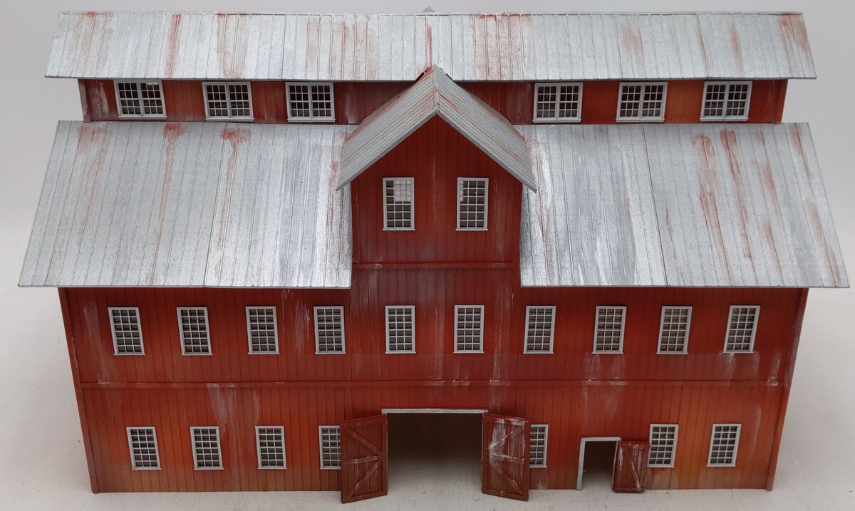 O Gauge Custom Built Two Story Barn Layout Building