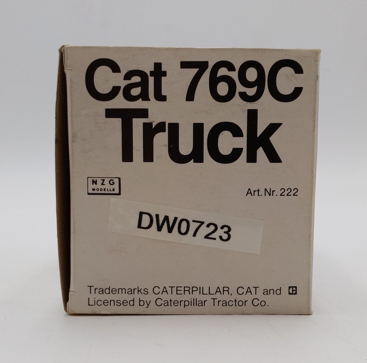 NZG 222 1:50 Caterpillar 769C Dump Truck LN/Box
