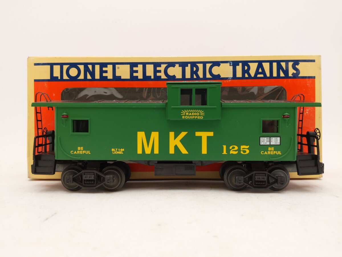 Lionel 6-19724 O Missouri Kansas Texas Extended Vision Caboose #125 EX/Box