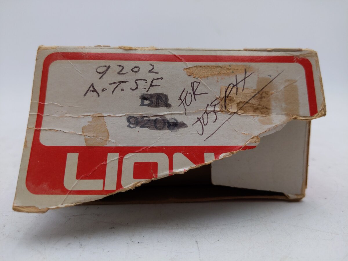 Lionel 6-9202 O Gauge Atchison Topeka Santa Fe Boxcar #9202 VG/Box