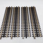 Atlas 6050 Nickel Silver 10" Straight Track w/ Brown Ties (4) LN