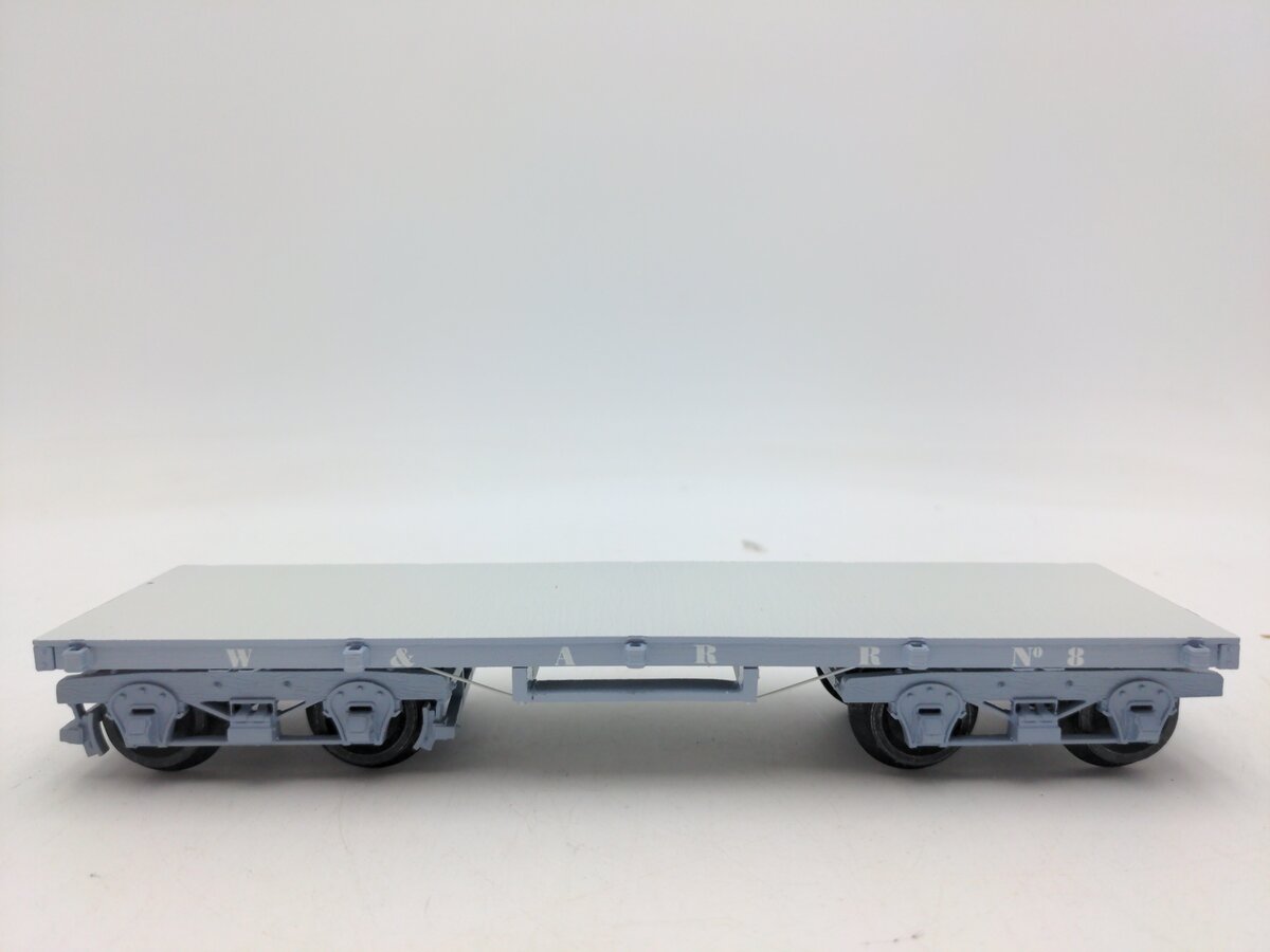 SMR 8 O Gauge BRASS Western & Atlantic Flat Car EX/Box