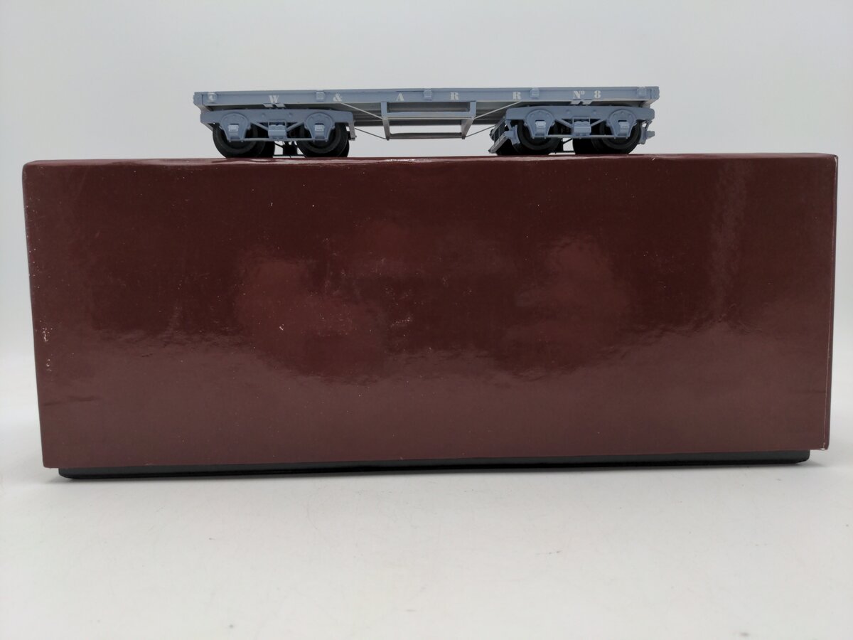 SMR 8 O Gauge BRASS Western & Atlantic Flat Car EX/Box