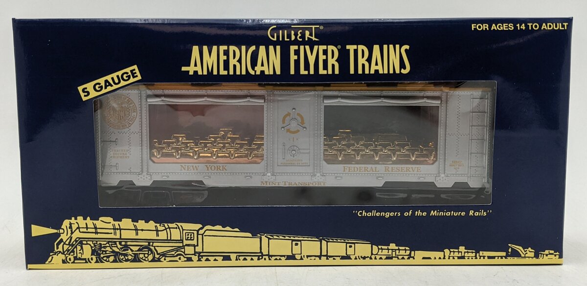 American Flyer 6-48847 S Scale New York Federal Reserve Mint Car NIB
