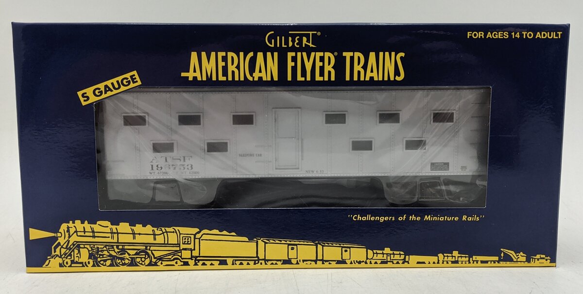 American Flyer 6-44031 S Santa Fe Bunk Car #196753 NIB
