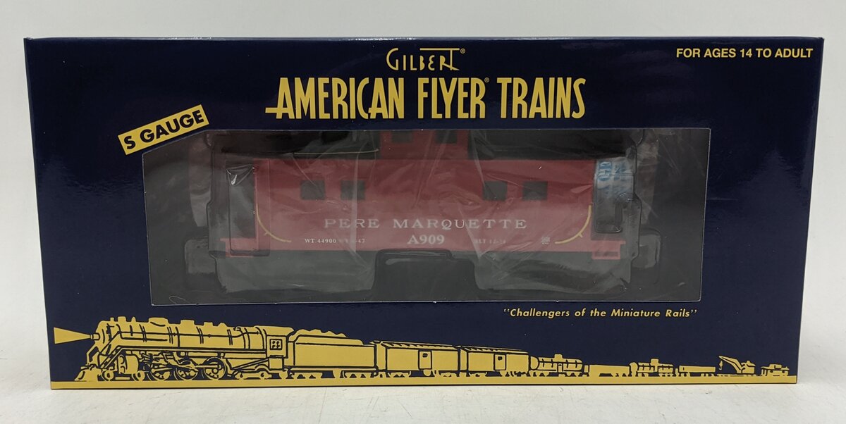 American Flyer 6-44112 S Pere Marquette American Flyer Northeast Caboose #A909 NIB
