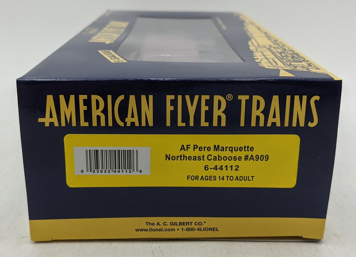 American Flyer 6-44112 S Pere Marquette American Flyer Northeast Caboose #A909 NIB