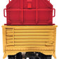American Flyer 6-48572 S Gauge Naughty or Nice Gondola with Coil Covers LN/Box