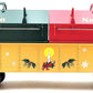 American Flyer 6-48572 S Gauge Naughty or Nice Gondola with Coil Covers LN/Box