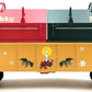 American Flyer 6-48572 S Gauge Naughty or Nice Gondola with Coil Covers LN/Box
