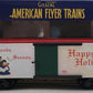 American Flyer 6-49061 S Scale Christmas Music Reefer EX/Box