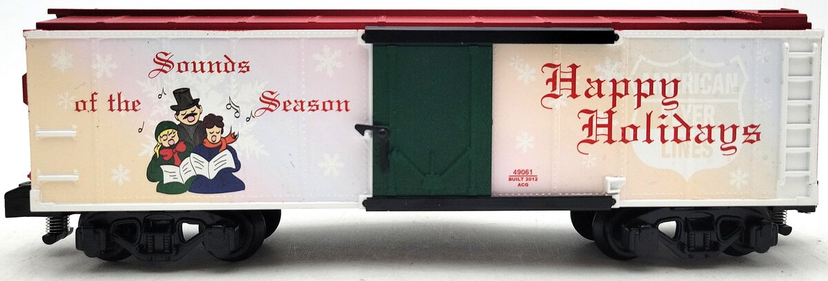 American Flyer 6-49061 S Scale Christmas Music Reefer LN/Box
