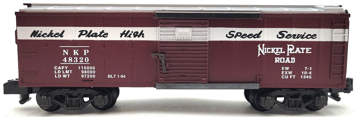 American Flyer 6-48320 S Gauge Nickel Plate Road Boxcar #48320 LN/Box