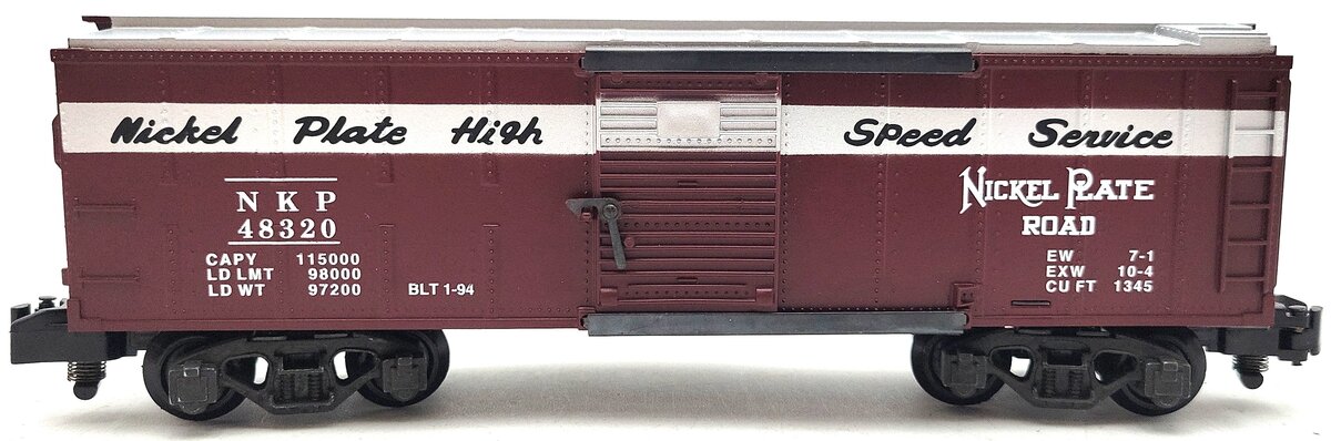 American Flyer 6-48320 S Gauge Nickel Plate Road Boxcar #48320 LN/Box