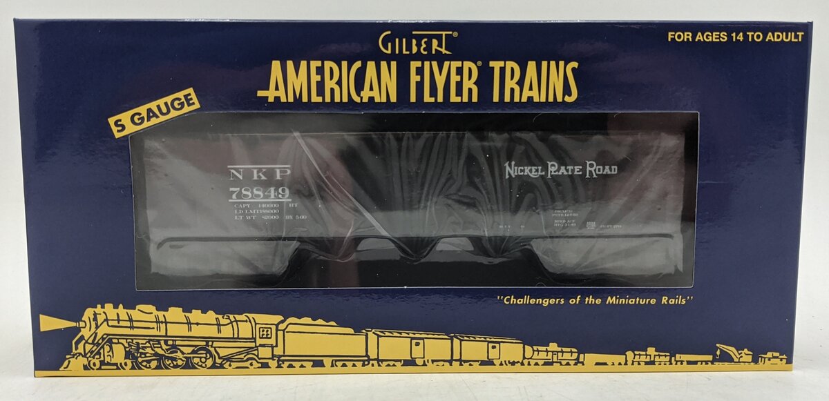 American Flyer 6-44054 S Nickel Plate Road American Flyer 3-Bay Hopper #78849