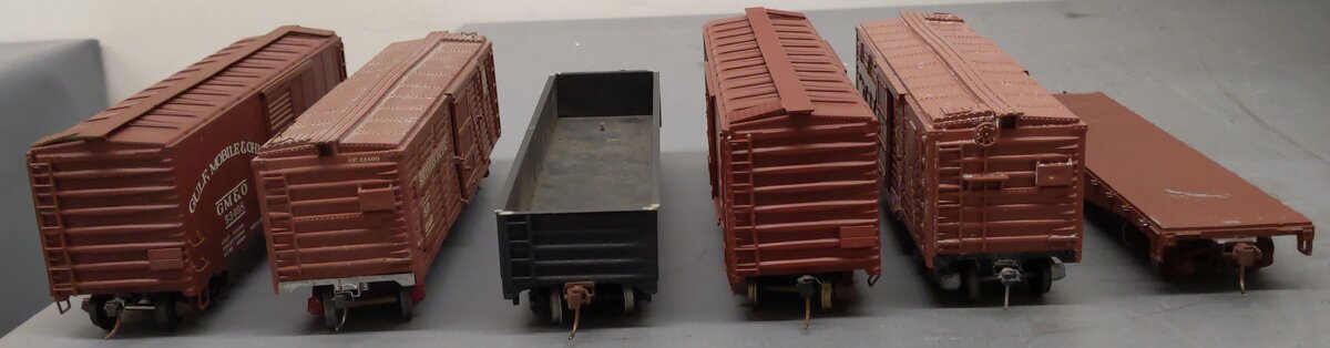American Models & Other Vintage S Gauge Freight Cars [6] EX