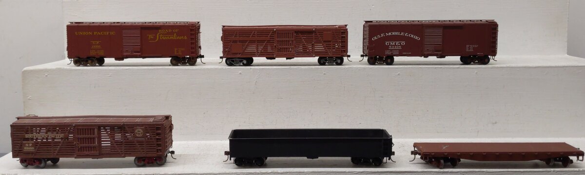 American Models & Other Vintage S Gauge Freight Cars [6] EX