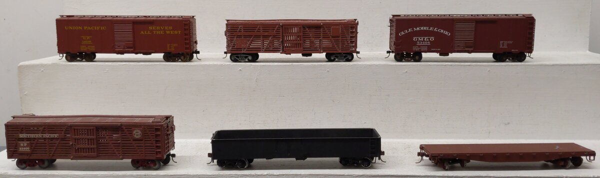 American Models & Other Vintage S Gauge Freight Cars [6] EX