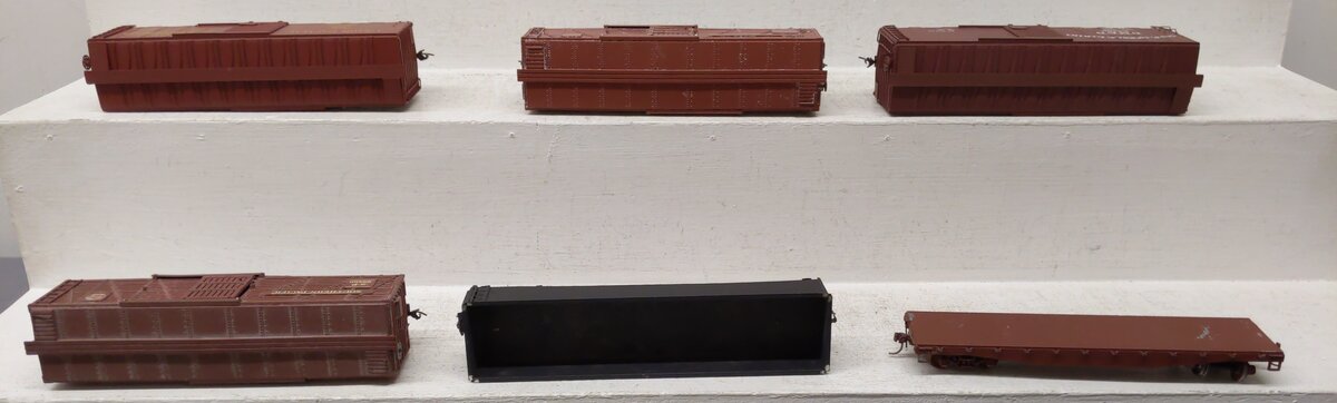 American Models & Other Vintage S Gauge Freight Cars [6] EX