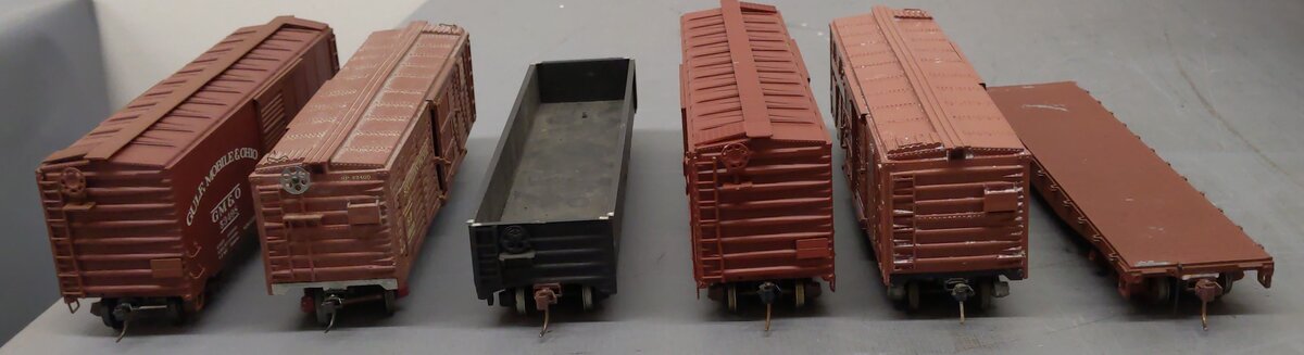 American Models & Other Vintage S Gauge Freight Cars [6] EX