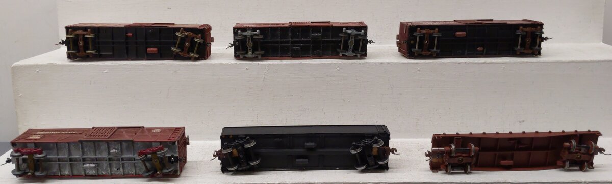 American Models & Other Vintage S Gauge Freight Cars [6] EX