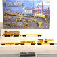 K-Line K-1305 Trackside Construction Co. O Gauge Diesel Freight Train Set EX/Box