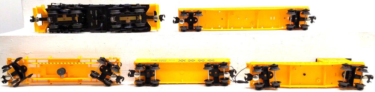 K-Line K-1305 Trackside Construction Co. O Gauge Diesel Freight Train Set EX/Box