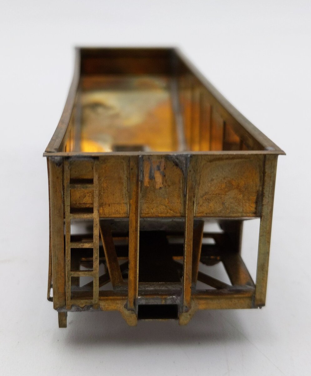 Generic Brass HO Gauge 2- Bay Hopper EX
