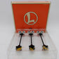 Lionel 6-12927 O Dual Illuminated #65 Yard Lights (Set of 3) EX/Box