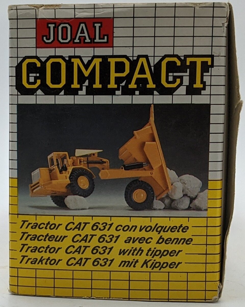 Joal 222 1:70 Caterpillar 631D w/Dump Body EX/Box