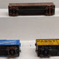 Assorted S Gauge Freight cars [5] #17433 #91021 #3069 #1003 #230589 EX