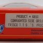 IHC 6810 HO Frisco "The Texas Special" Corrugated Side Grill "Sterling Price" LN/Box