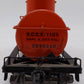 O Scale 2 Rail BRASS Shell Oil Tank Freight Car #1105