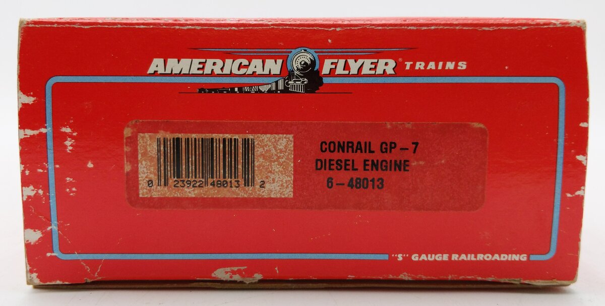 American Flyer 6-48013 S Gauge Conrail GP-7 Diesel Locomotive #5600 EX/Box