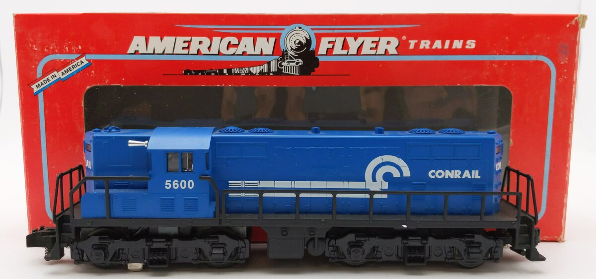 American Flyer 6-48013 S Gauge Conrail GP-7 Diesel Locomotive #5600 EX/Box