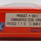 IHC 6811 HO Scale Frisco "Texas Special" Corrugated Side Coach -Edward Burleson LN/Box