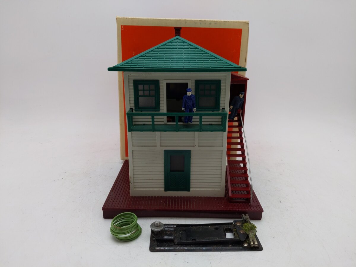Lionel 6-2324 O Gauge Operating Switch Tower EX/Box
