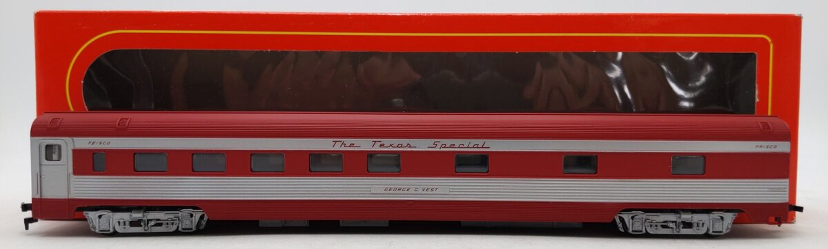 IHC 6812 HO Scale Frisco "Texas Special" Corrugated Side Roomette -George G Vest LN/Box