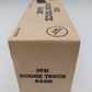 Ertl F-40 1:34 1931 Dodge Truck Bank LN/Box