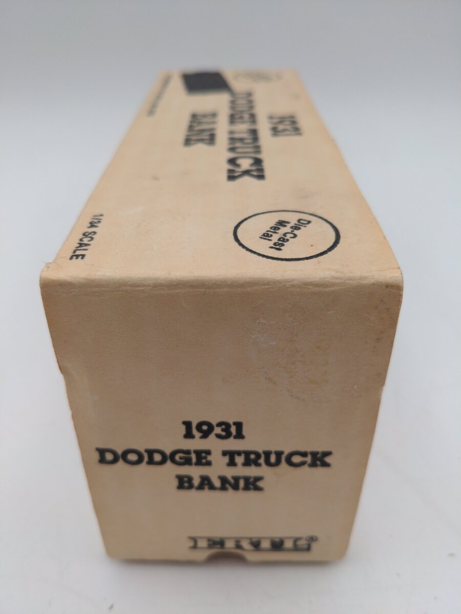 Ertl F-40 1:34 1931 Dodge Truck Bank LN/Box