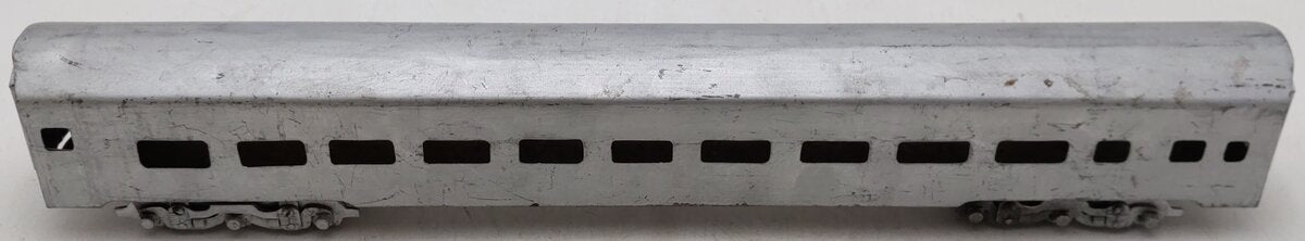 S Gauge Undecorated Metal Passenger Car